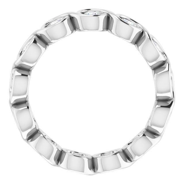 9/10 CTW Natural Diamond Eternity Band, 3.66 mm
