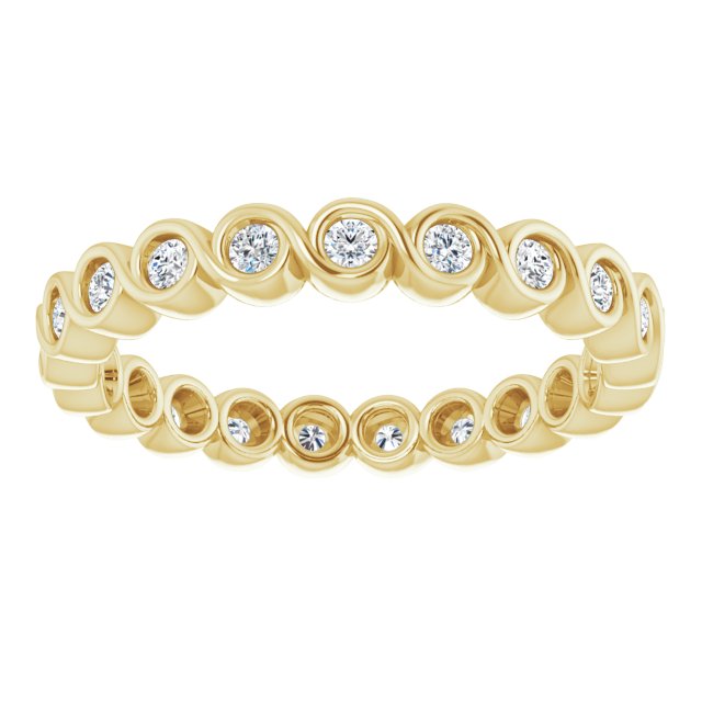 1/3 CTW Natural Diamond Eternity Band, 2.66 mm