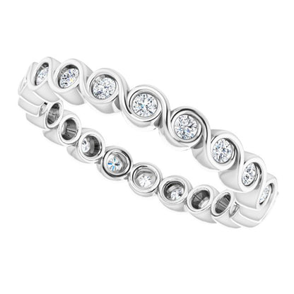 1/3 CTW Natural Diamond Eternity Band, 4.52 mm