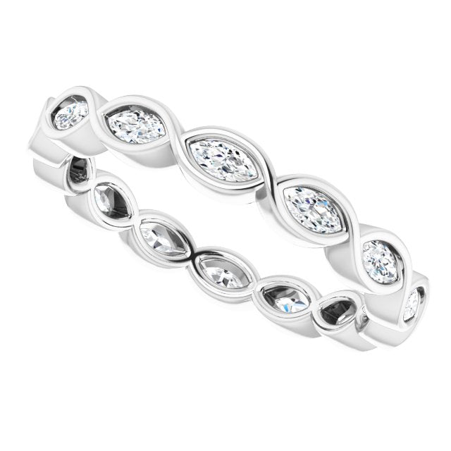1/2 CTW Natural Diamond Eternity Band, 3.16 mm