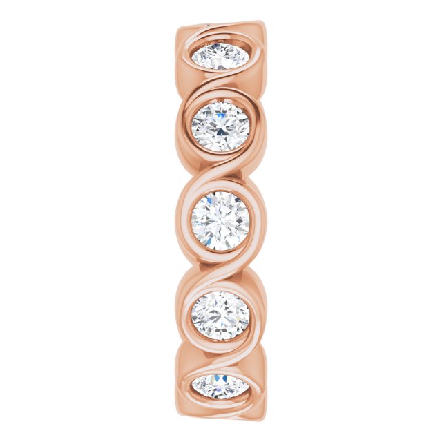 1 1/3 CTW Natural Diamond Eternity Band, 4.01 mm