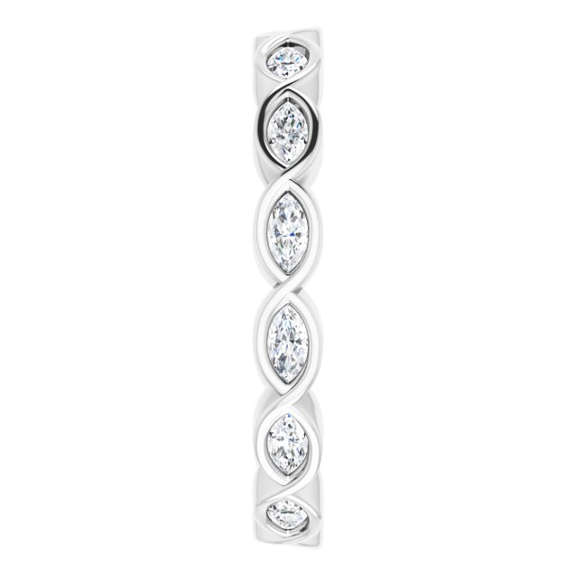 1/2 CTW Natural Diamond Eternity Band, 3.16 mm