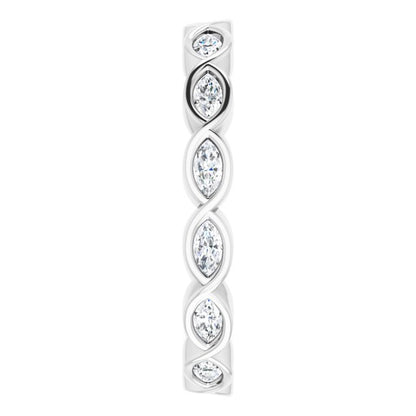 1/2 CTW Natural Diamond Eternity Band, 3.16 mm