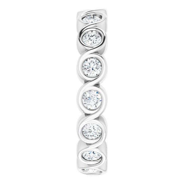 7/8 CTW Natural Diamond Eternity Band, 3.31 mm