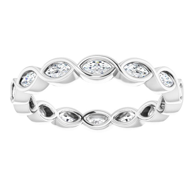 1/2 CTW Natural Diamond Eternity Band, 3.16 mm