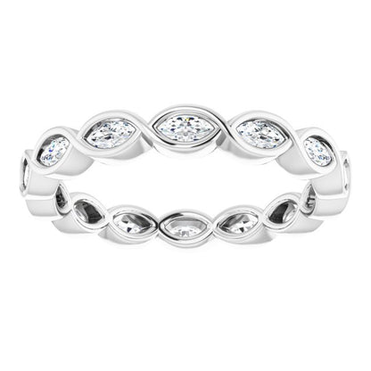1/2 CTW Natural Diamond Eternity Band, 3.16 mm