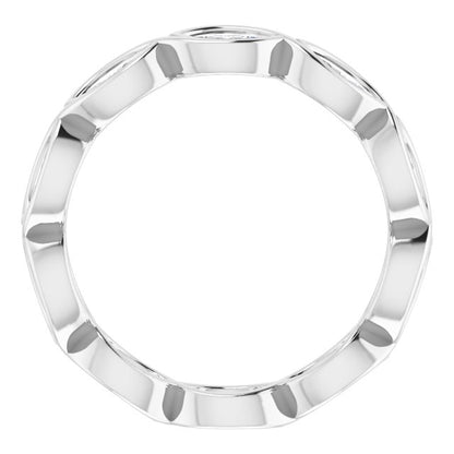3/4 CTW Natural Diamond Eternity Band, 3.84 mm