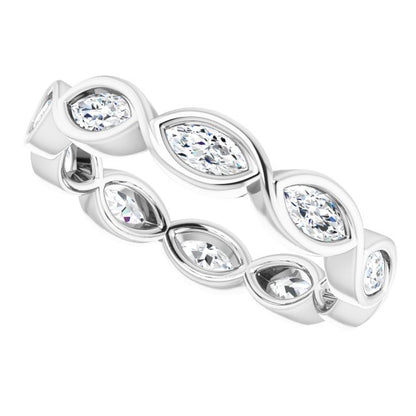3/4 CTW Natural Diamond Eternity Band, 3.84 mm