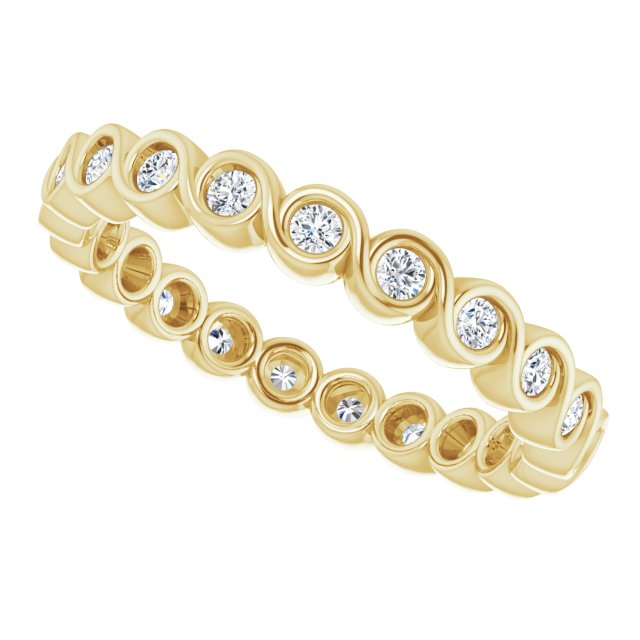 1/3 CTW Natural Diamond Eternity Band, 2.66 mm