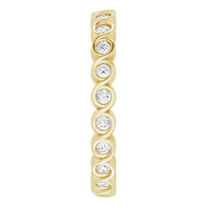 1/3 CTW Natural Diamond Eternity Band, 2.66 mm