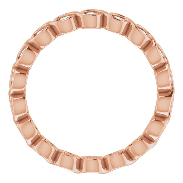 3/8 CTW Natural Diamond Eternity Band, 2.6 mm