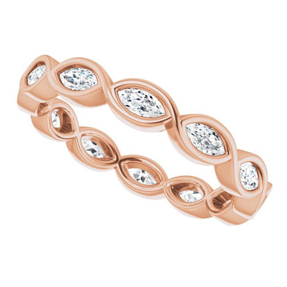 1/2 CTW Natural Diamond Eternity Band, 3 mm