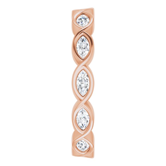 1/2 CTW Natural Diamond Eternity Band, 3 mm