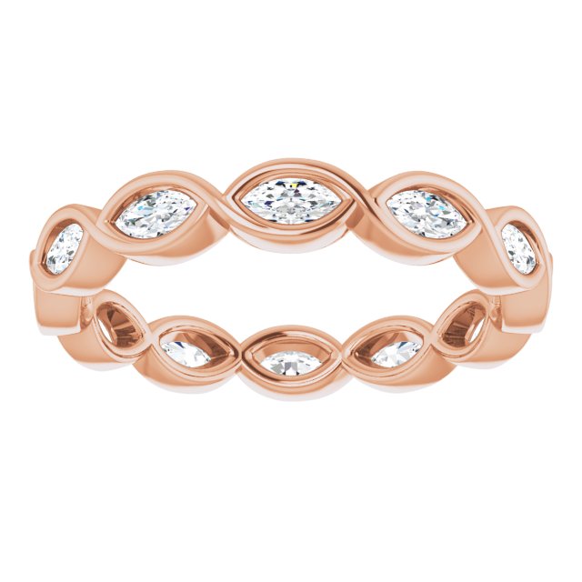 1/2 CTW Natural Diamond Eternity Band, 3 mm