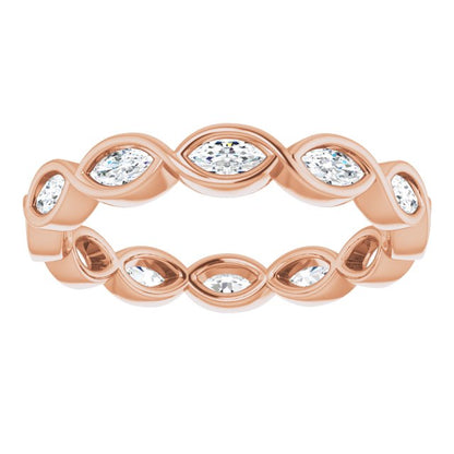 1/2 CTW Natural Diamond Eternity Band, 3 mm