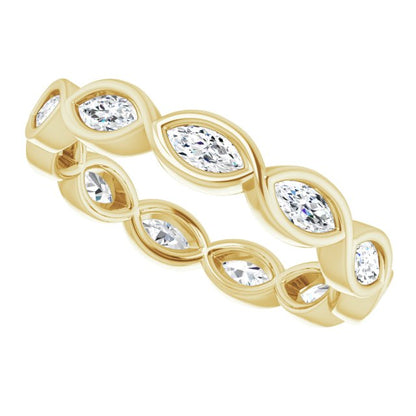 5/8 CTW Natural Diamond Eternity Band, 3.39 mm