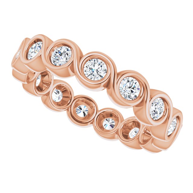 9/10 CTW Natural Diamond Eternity Band, 3.66 mm