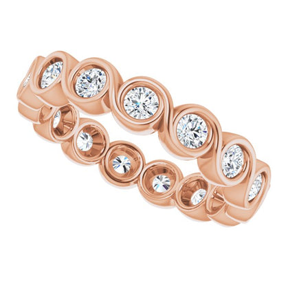 9/10 CTW Natural Diamond Eternity Band, 3.66 mm
