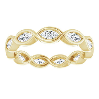 5/8 CTW Natural Diamond Eternity Band, 3.39 mm