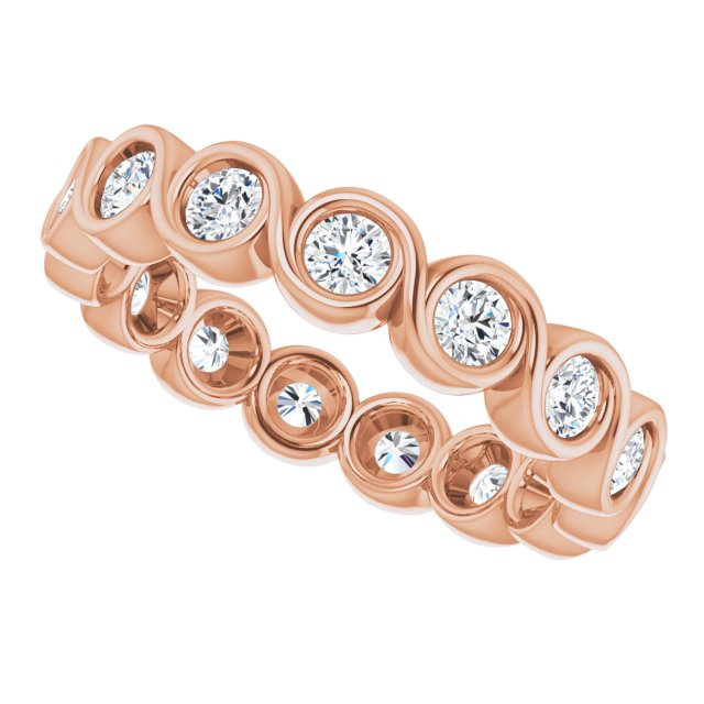 7/8 CTW Natural Diamond Eternity Band, 4.01 mm