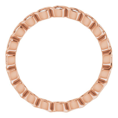 3/8 CTW Natural Diamond Eternity Band, 2.6 mm