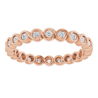 1/3 CTW Natural Diamond Eternity Band, 4.52 mm