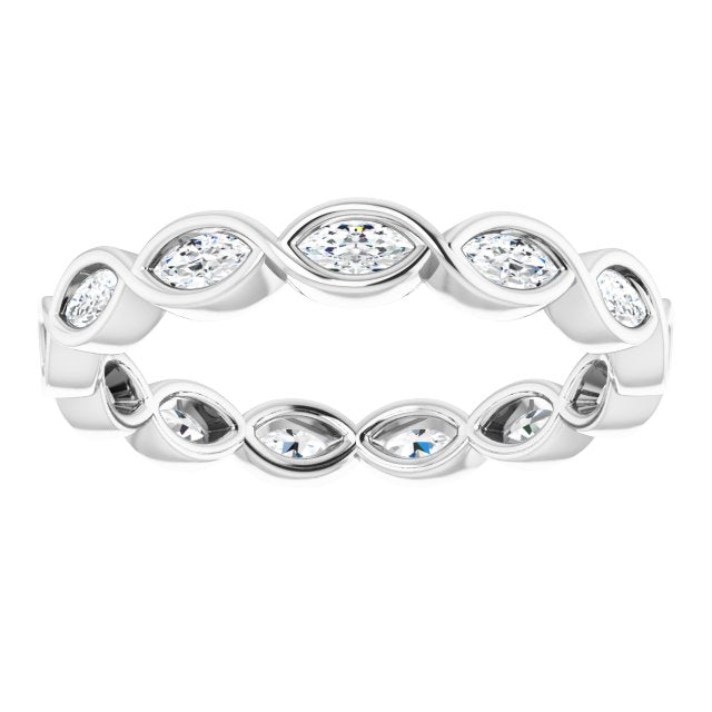 1/2 CTW Natural Diamond Eternity Band, 3 mm