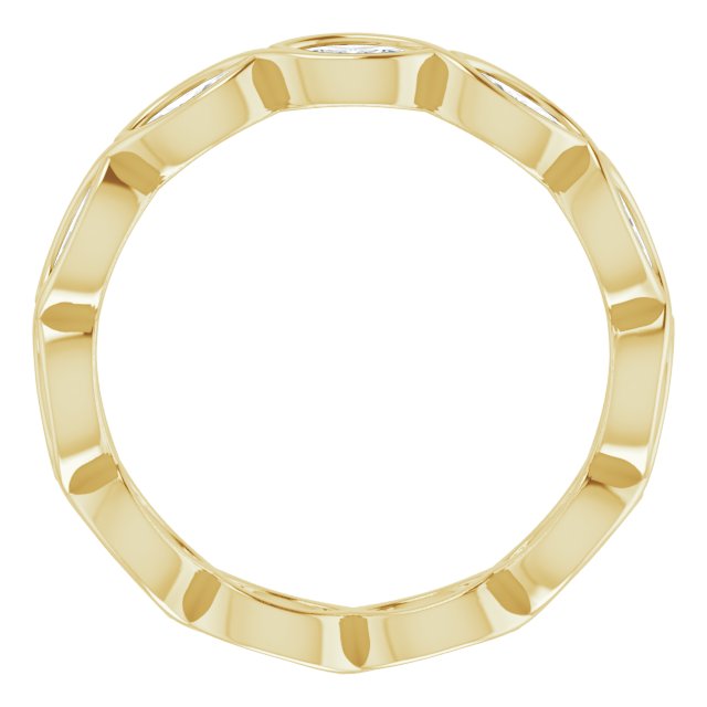 5/8 CTW Natural Diamond Eternity Band, 3.39 mm