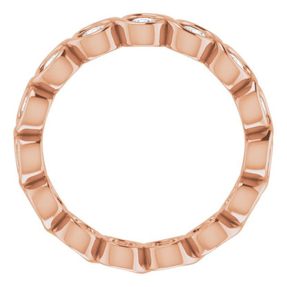 9/10 CTW Natural Diamond Eternity Band, 3.66 mm