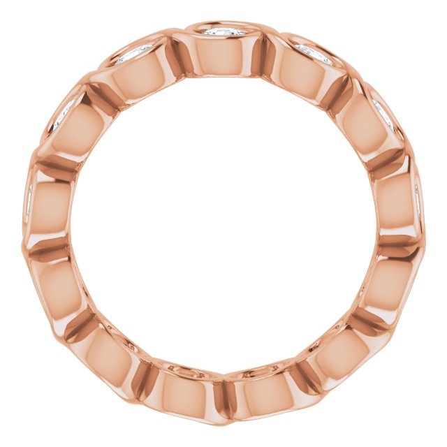 1 1/3 CTW Natural Diamond Eternity Band, 4.01 mm