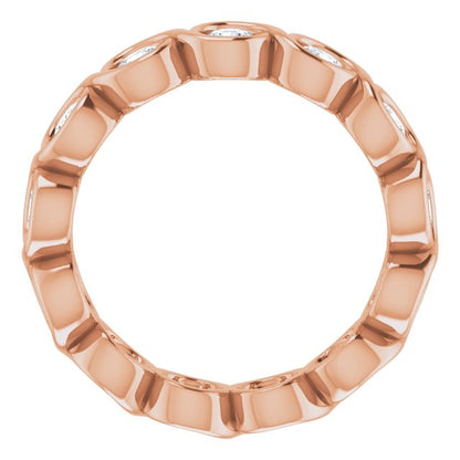 1 1/3 CTW Natural Diamond Eternity Band, 4.01 mm