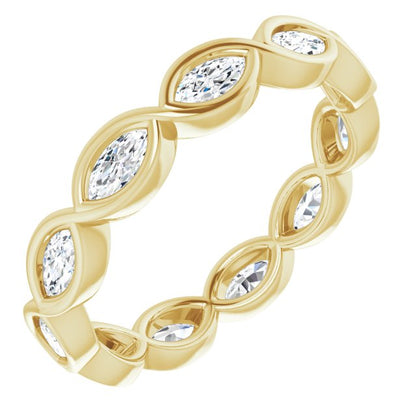 3/4 CTW Natural Diamond Eternity Band, 3.84 mm