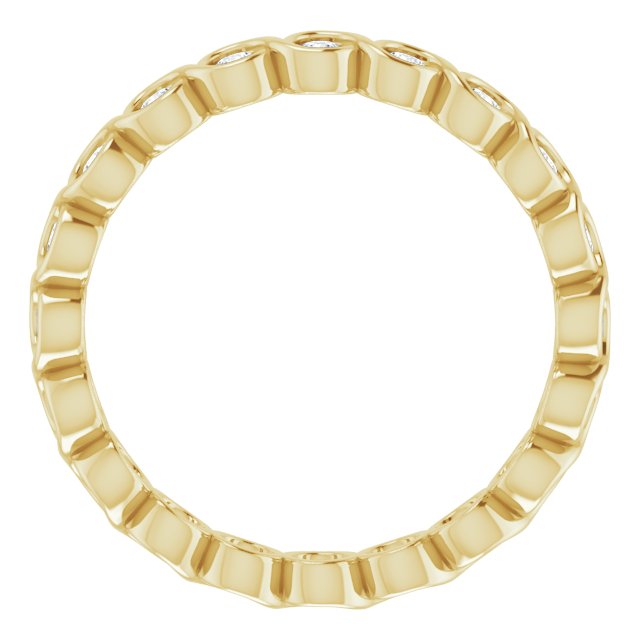 3/8 CTW Natural Diamond Eternity Band, 2.6 mm