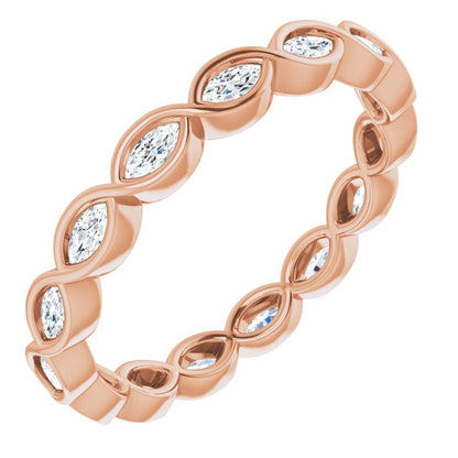 1/2 CTW Natural Diamond Eternity Band, 3.16 mm