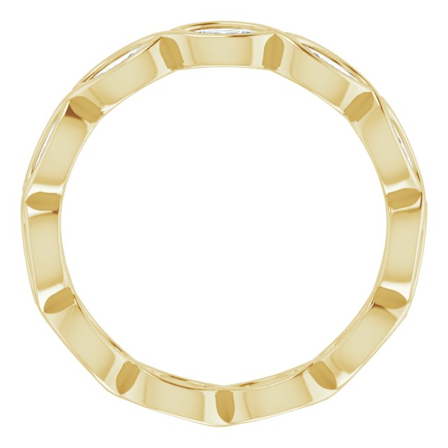 3/4 CTW Natural Diamond Eternity Band, 3.84 mm