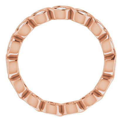 9/10 CTW Natural Diamond Eternity Band, 3.66 mm