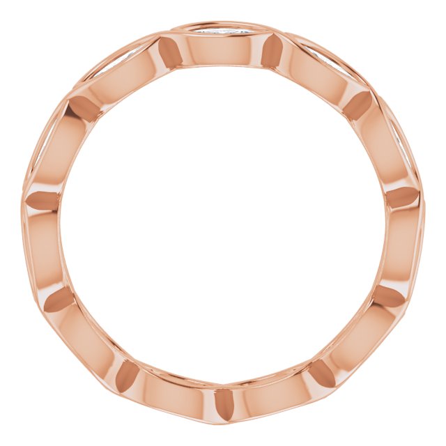 3/4 CTW Natural Diamond Eternity Band, 3.84 mm