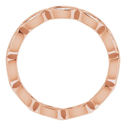 3/4 CTW Natural Diamond Eternity Band, 3.84 mm