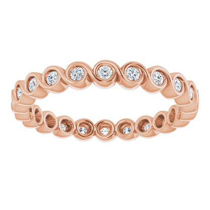 1/3 CTW Natural Diamond Eternity Band, 4.52 mm
