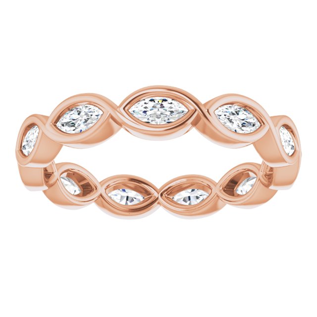 3/4 CTW Natural Diamond Eternity Band, 3.84 mm