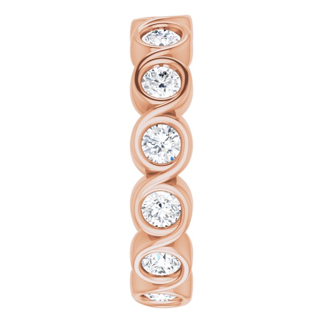1 1/3 CTW Natural Diamond Eternity Band, 4.01 mm