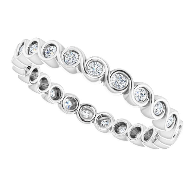 1/3 CTW Natural Diamond Eternity Band, 2.66 mm