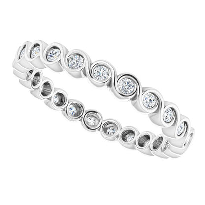 1/3 CTW Natural Diamond Eternity Band, 2.66 mm