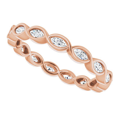 1/2 CTW Natural Diamond Eternity Band, 3.16 mm