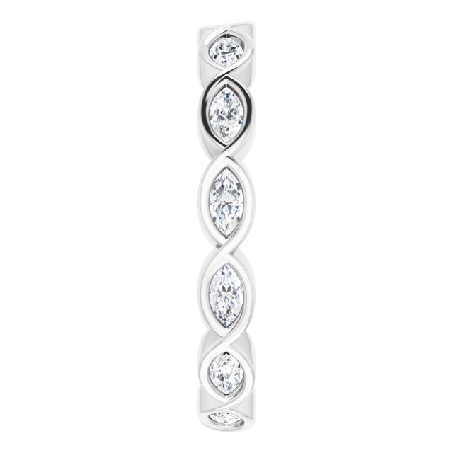 1/2 CTW Natural Diamond Eternity Band, 3 mm