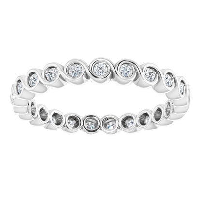 1/3 CTW Natural Diamond Eternity Band, 2.66 mm