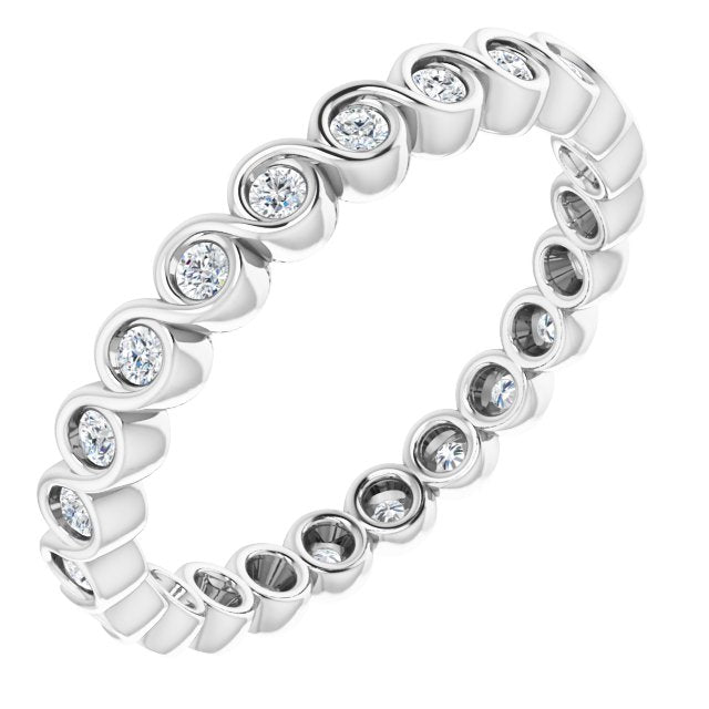 1/3 CTW Natural Diamond Eternity Band, 2.66 mm