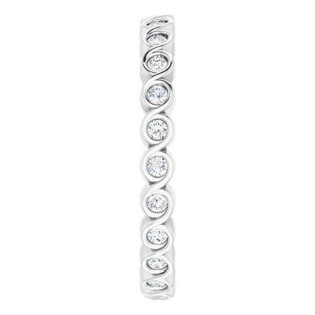 1/3 CTW Natural Diamond Eternity Band, 2.66 mm