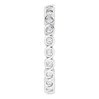 1/3 CTW Natural Diamond Eternity Band, 2.66 mm