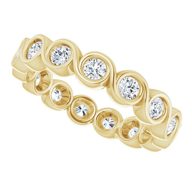 9/10 CTW Natural Diamond Eternity Band, 3.66 mm